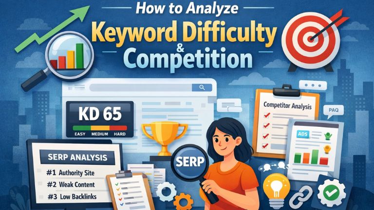 How to Analyze Keyword Difficulty and Competition
