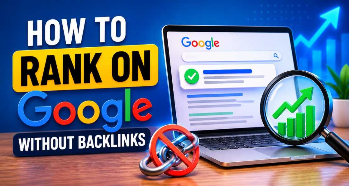 how to rank on Google without backlinks